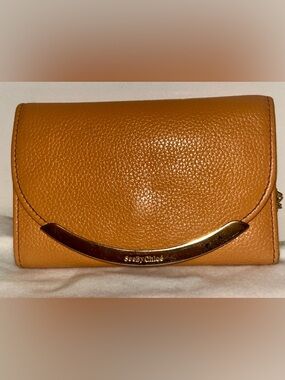 See by Chloé Lizzie Compact
Wallet.  With Aftermarket Mini chain